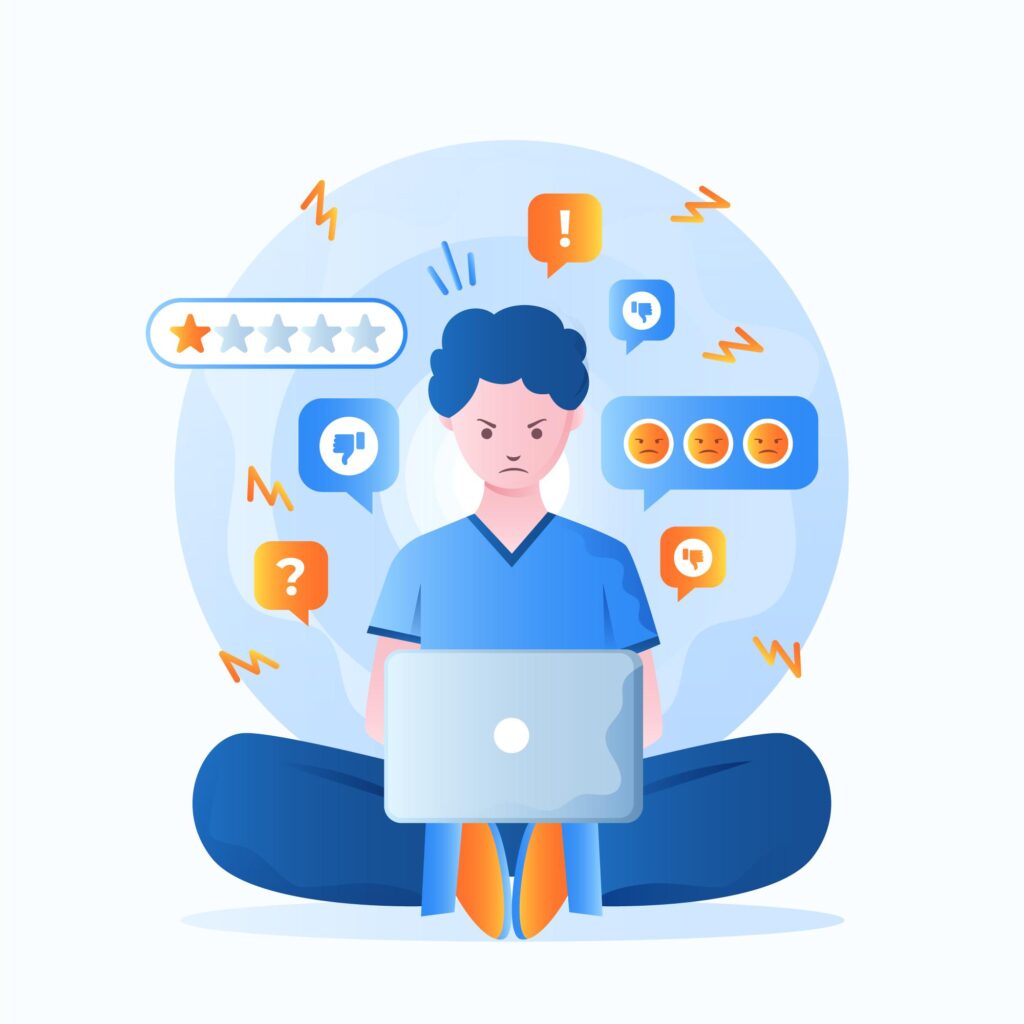 The Impact of Negative Content